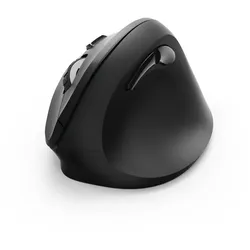 HAMA Vertikale, ergonomische Funkmaus"EMW-500", 6 Tasten, Schwarz