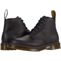 Dr. Martens DR MARTENS 6 Eye Boots, Black Nappa, 39 EU