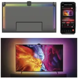 EMOS Wandleuchte + Deckenleuchte, GoSmart Ambient LED RGB Beleuchtung für 55“ (139 cm) (450 lm)