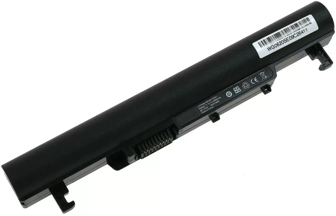 Akku passend für Laptop MSI Wind U160, Wind U180, Typ BTY-S16 u.a. - 11,1V - 2600 mAh