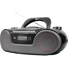 Soundmaster SCD8300SW CD-Radio Boombox, Schwarz