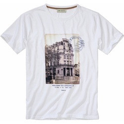 Mey & Edlich Herren Grüße-vom-Ernst-Shirt weiss 56 - 56