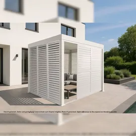 Mendler Aluminium Paneele HWC-L46 204 x 271 cm grau