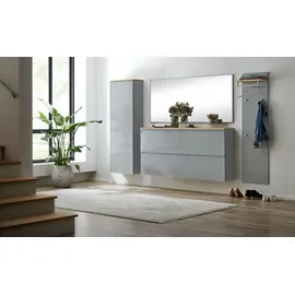 Möbel Kraft Hängeschrank VORTINA 54 x 31 x 170 cm Grau