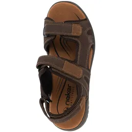 Rieker Sandale Herren Dunkelbraun 43