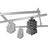 Walimex Schere für Deckenschienensystem - Flexibel - Robust