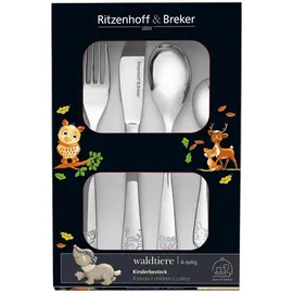 Ritzenhoff & Breker Kindergeschirr mit Besteck Waldtiere