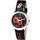 HELLO KITTY HK7131L-04 35 mm Gehäuse Schwarz Silikonarmband Schwarz