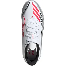 adidas F50 Messi League TF Kinder Cloud White/Lucid Red/Silver Metallic 36