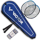 Victor Badminton Set Ultramate 6 blau