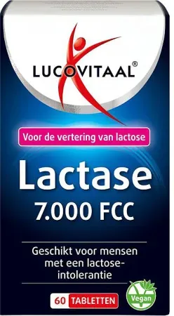 Lucovitaal Laktase 7000 FCC 60 Tabletten