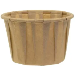 MONOUSO - Eisbecher aus Plissiertem Kraft Papier 60ml (5000 Stück)