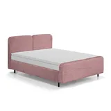 beautysofa LEA 180 x 200 cm Rosa
