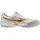 Mizuno Morelia Sala Pro TF Herren Weiß/Football Gold/Galaxy Silver 45
