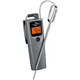 Küchenprofi Bratenthermometer, digital Fleischthermometer silberfarben