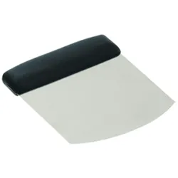 Louis Tellier - Teigschneider - Edelstahl, abgerundete Schneide, flexibel 12,4 cm - Kunststoffgriff - N3730