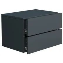 VCM Wandschublade Usal L 45 x 32 cm - grau
