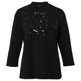 s.Oliver Regular Fit 3/4-Shirt aus Viskose-Mix, Black, 40