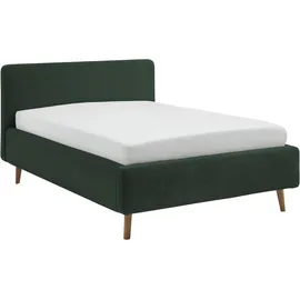Meise Möbel Polsterbett Mattis 120 x 200 cm Cord Grün Dunkelgrün