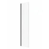 Badplaats Florida Walk-In-Dusche 40 x 200 cm Schwarz Sicherheitsglas