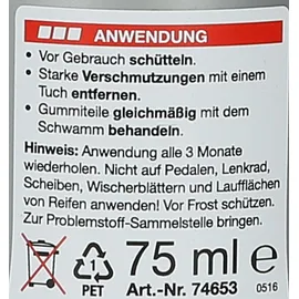 Nigrin Gummi-Pflegestift 75 ml