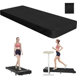 Laufband mit Neigung, 2,5 PS unter dem Schreibtisch, Laufband, kompaktes Laufband für Zuhause, Büro, LED-Display, 145 kg Tragkraft, Schwarz, Königsblau
