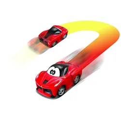 BB Junior U-Turn LaFerrari: Kleinkinder-Fahrzeug mit einzigartiger Pullback-Funktion - Spielzeugauto