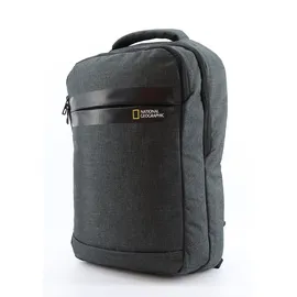 National Geographic "Stream", Gr. B/H/T: 32cm, grau (anthrazit), Kunstfaser, Rucksäcke Cityrucksack, mit Laptop- und Tabletfach