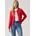 Levi's Tara Super Soft Crewneck Cardi True Red