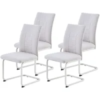 Hela Freischwinger AUGUSTA Polyester beige 4er Set