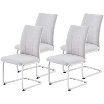 Hela Freischwinger AUGUSTA Polyester beige 4er Set