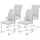 Hela Freischwinger AUGUSTA Polyester beige 4er Set