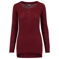URBAN CLASSICS Pullover Sweatshirt Burgundy XL