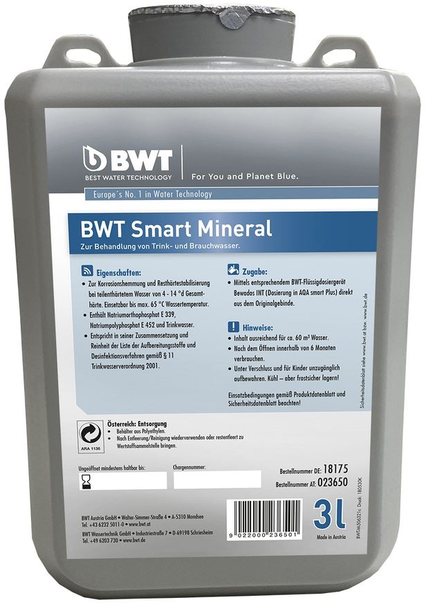 bwt smart mineral 3 liter