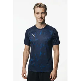 Puma teamFINAL Graphic blau M