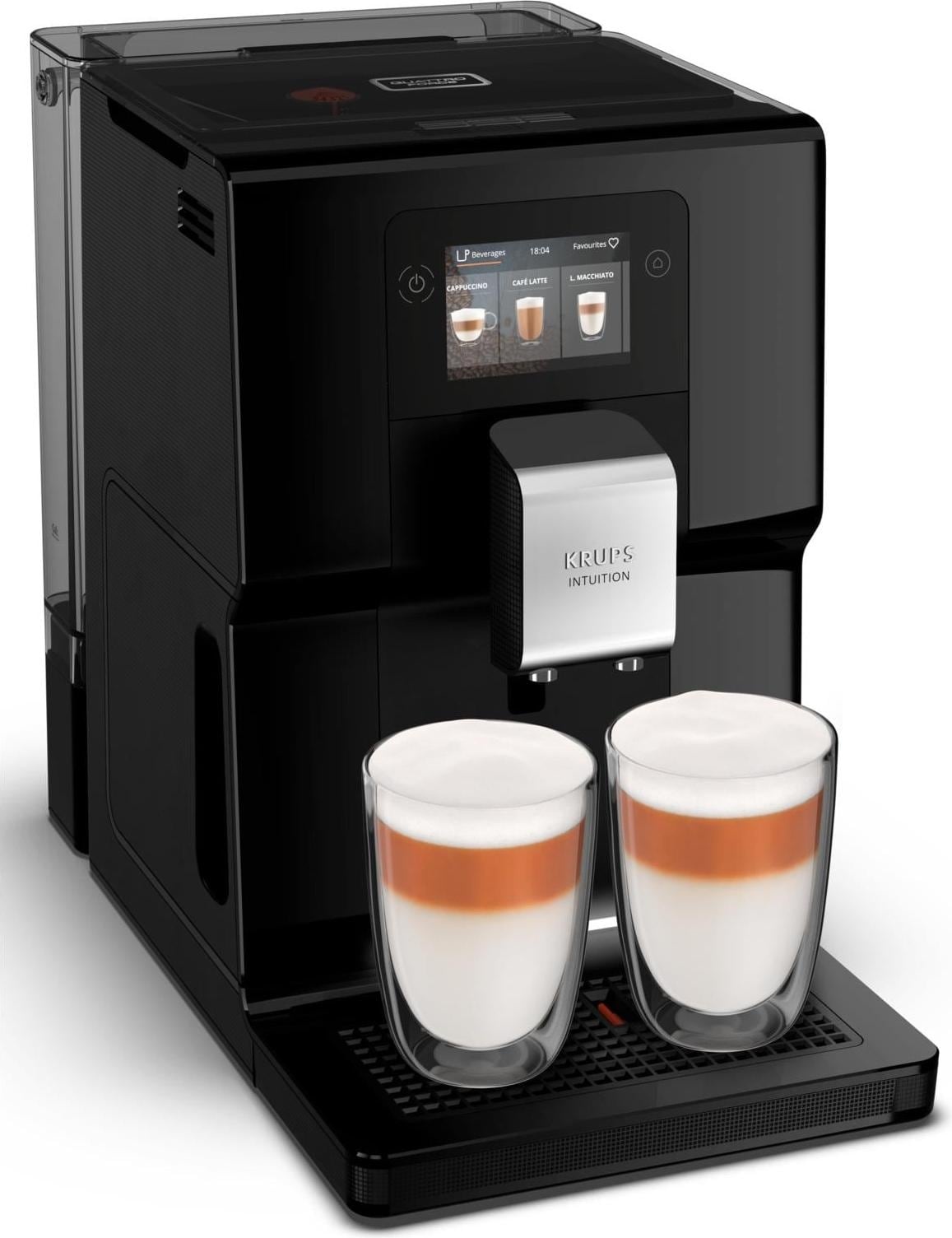Krups Intuition Preference, Kaffeevollautomat, Schwarz