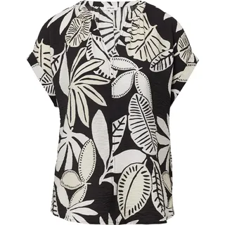 s.Oliver Strukturierte Bluse mit Raff-Details - 38