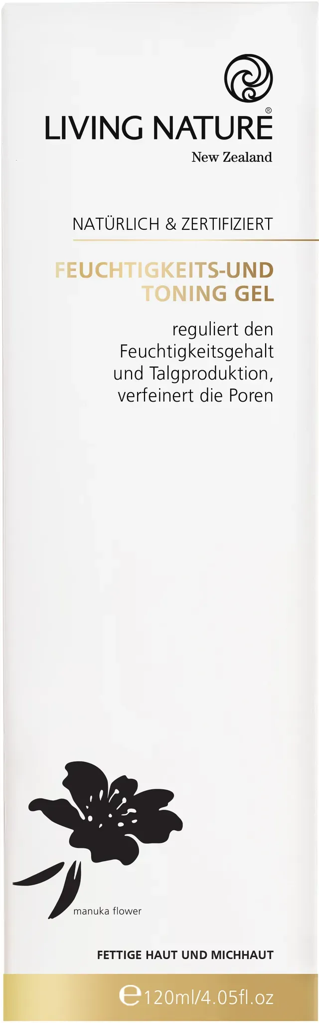 Living Nature Feuchtigkeitsgel, 100 Milliliter