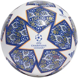adidas UCL Pro Istanbul Ball White / Royal Blue / Solar Orange / Silver Metallic 5