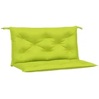 VidaXL Gartenbank-Auflage Hellgrün 100 cm Oxford-Gewebe
