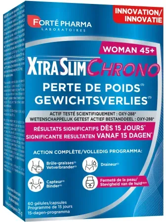 Forté Pharma Xtra Slim Chrono Gewichtsverlust Frauen 45+ 60 Kapseln