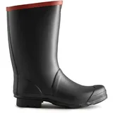 HUNTER Unisex Argyll Short Knee Rubber Black Stiefel 38 EU - 38 EU