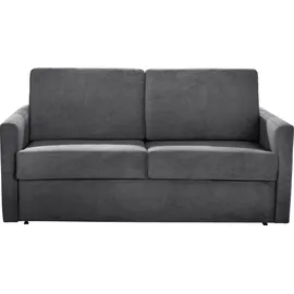 Home Affaire Schlafsofa Goldpoint 162 cm, Dauerschläfer, Liegefläche 120/200cm,« 2-Sitzer mit Bettfunktion, Bonell-Federkernmatratze grau