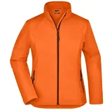 James & Nicholson Ladies' Softshell Jacket Modische Softshelljacke orange, S"
