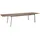 Brafab Naos Gartentisch 220-320 x 100 x 73 cm Silber/Beige