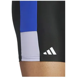 adidas Colorblock Badehose Boxer - Black / Semi Lucid Blue / Violet Tone - M