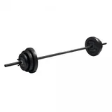 IRON GYM Einstellbare Langhantel Set 20 kg schwarz