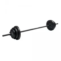 IRON GYM Einstellbare Langhantel Set 20 kg schwarz