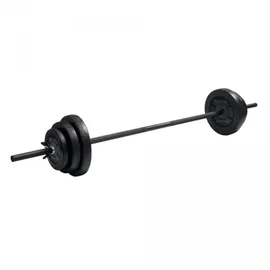 IRON GYM Einstellbare Langhantel Set 20 kg schwarz