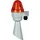 Testboy Kleinhupe mit Trichter, gelbe Linse, grau 230 VAC